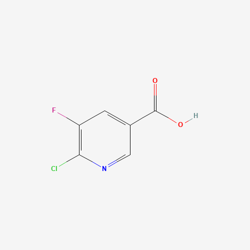 6-chloro-5-fluoropyridine-3-carboxylic acid (CAS: 38186-86-6) - Related Chemical Product