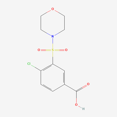 4-chloro-3-morpholin-4-ylsulfonylbenzoic acid (CAS: 59210-65-0) - Related Chemical Product