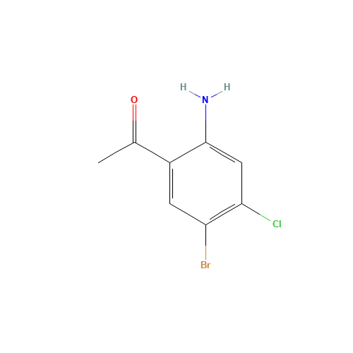 1-(2-amino-5-bromo-4-chlorophenyl)ethanone (CAS: 937816-91-6) - Related Chemical Product