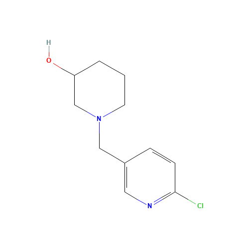 1-[(6-chloropyridin-3-yl)methyl]piperidin-3-ol (CAS: 939986-34-2) - Related Chemical Product