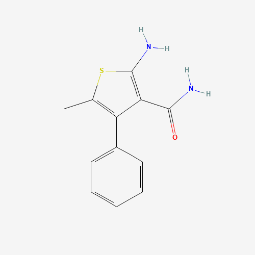 2-amino-5-methyl-4-phenylthiophene-3-carboxamide (CAS: 128118-34-3) - Related Chemical Product