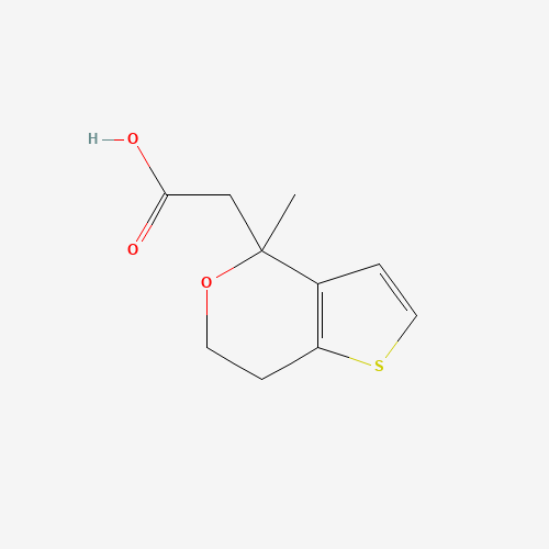 2-(4-methyl-6,7-dihydrothieno[3,2-c]pyran-4-yl)acetic acid (CAS: 57153-43-2) - Related Chemical Product