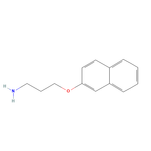 3-naphthalen-2-yloxypropan-1-amine (CAS: 58477-94-4) - Related Chemical Product