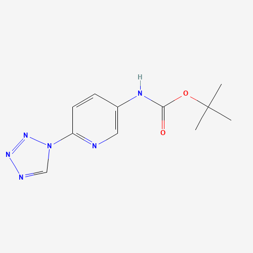 tert-butyl N-[6-(tetrazol-1-yl)pyridin-3-yl]carbamate (CAS: 1266335-79-8) - Related Chemical Product