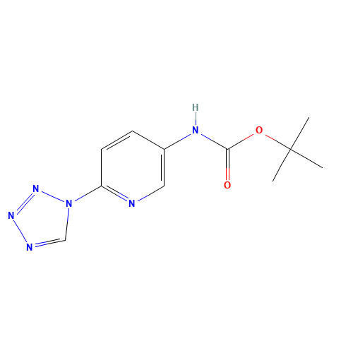 tert-butyl N-[6-(tetrazol-1-yl)pyridin-3-yl]carbamate (CAS: 1266335-79-8) - Related Chemical Product