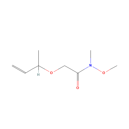 2-but-3-en-2-yloxy-N-methoxy-N-methylacetamide (CAS: 1384461-82-8) - Related Chemical Product