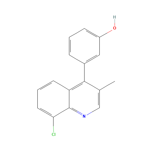3-(8-chloro-3-methylquinolin-4-yl)phenol (CAS: 854774-17-7) - Related Chemical Product