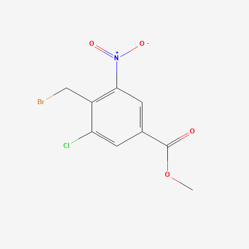 methyl 4-(bromomethyl)-3-chloro-5-nitrobenzoate (CAS: 1057652-85-3) - Related Chemical Product