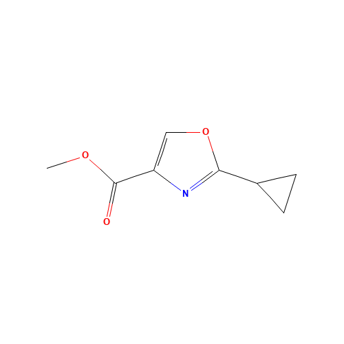 methyl 2-cyclopropyl-1,3-oxazole-4-carboxylate (CAS: 1344088-62-5) - Related Chemical Product