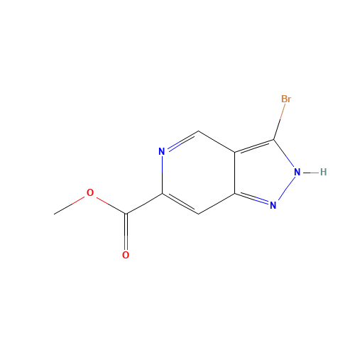 methyl 3-bromo-2H-pyrazolo[4,3-c]pyridine-6-carboxylate (CAS: 1206979-28-3) - Related Chemical Product