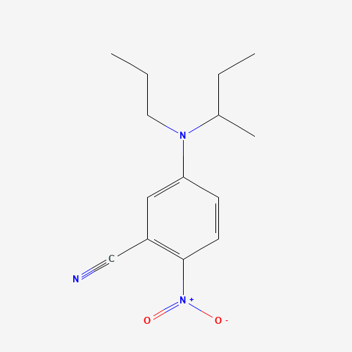 5-[butan-2-yl(propyl)amino]-2-nitrobenzonitrile (CAS: 821776-86-7) - Related Chemical Product