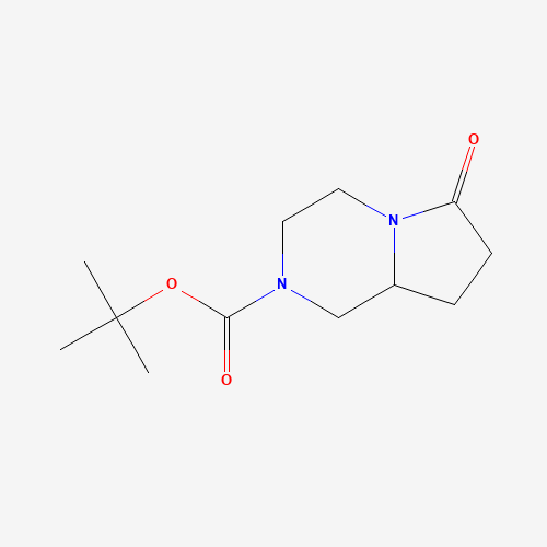tert-butyl 6-oxo-1,3,4,7,8,8a-hexahydropyrrolo[1,2-a]pyrazine-2-carboxylate (CAS: 1429200-16-7) - Related Chemical Product
