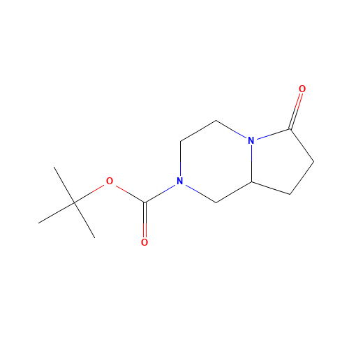 tert-butyl 6-oxo-1,3,4,7,8,8a-hexahydropyrrolo[1,2-a]pyrazine-2-carboxylate (CAS: 1429200-16-7) - Related Chemical Product