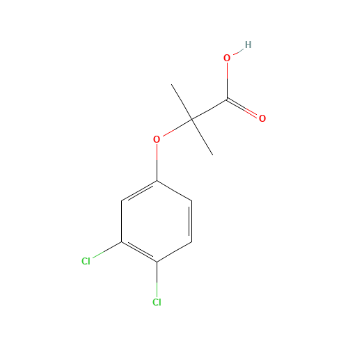 2-(3,4-dichlorophenoxy)-2-methylpropanoic acid (CAS: 103905-85-7) - Related Chemical Product