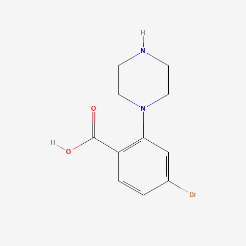 4-bromo-2-piperazin-1-ylbenzoic acid (CAS: 1197193-25-1) - Related Chemical Product