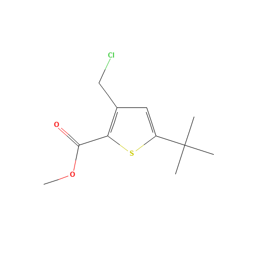 methyl 5-tert-butyl-3-(chloromethyl)thiophene-2-carboxylate (CAS: 252914-61-7) - Related Chemical Product