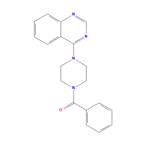 phenyl-(4-quinazolin-4-ylpiperazin-1-yl)methanone (CAS: 1053655-62-1) - Related Chemical Product