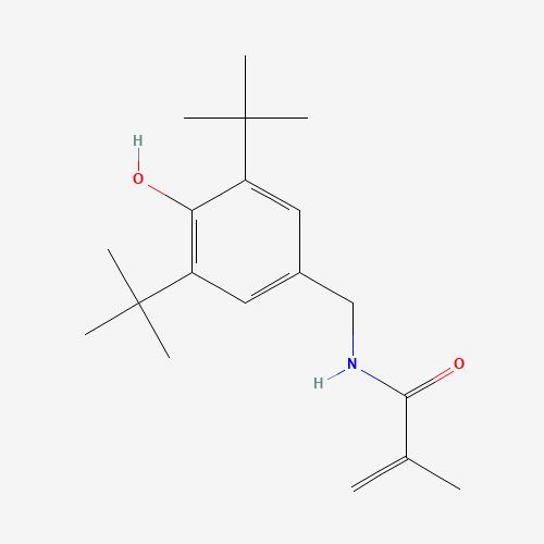 N-[(3,5-ditert-butyl-4-hydroxyphenyl)methyl]-2-methylprop-2-enamide (CAS: 13560-54-8) - Related Chemical Product