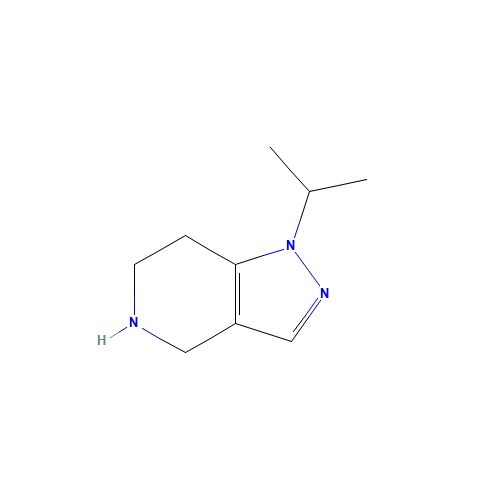 1-propan-2-yl-4,5,6,7-tetrahydropyrazolo[4,3-c]pyridine (CAS: 1368246-84-7) - Related Chemical Product