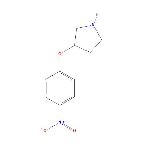 3-(4-nitrophenoxy)pyrrolidine (CAS: 1187930-72-8) - Related Chemical Product