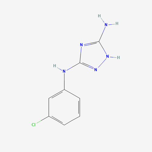 3-N-(3-chlorophenyl)-1H-1,2,4-triazole-3,5-diamine (CAS: 37627-92-2) - Related Chemical Product