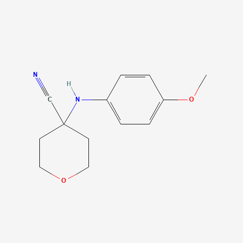 4-(4-methoxyanilino)oxane-4-carbonitrile (CAS: 1179739-99-1) - Related Chemical Product