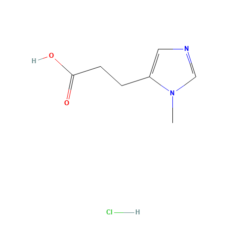 3-(3-methylimidazol-4-yl)propanoic acid;hydrochloride (CAS: 1225439-38-2) - Related Chemical Product