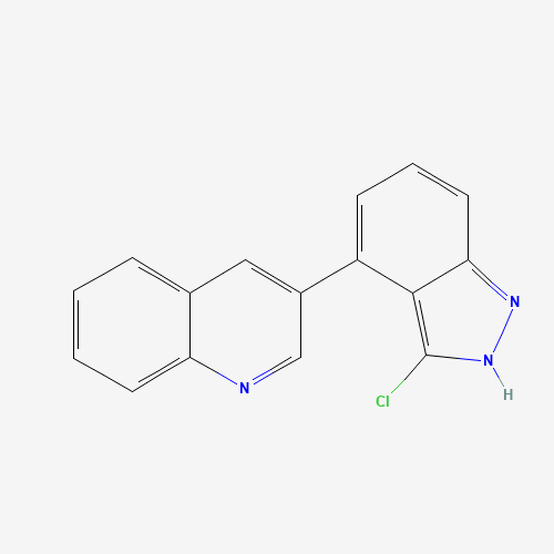 3-(3-chloro-2H-indazol-4-yl)quinoline (CAS: 1246307-66-3) - Related Chemical Product