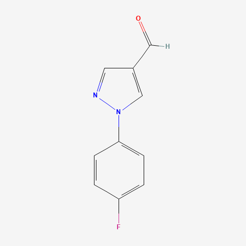 1-(4-fluorophenyl)pyrazole-4-carbaldehyde (CAS: 890652-03-6) - Related Chemical Product