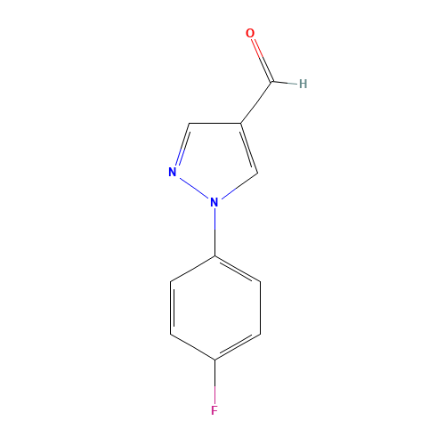 1-(4-fluorophenyl)pyrazole-4-carbaldehyde (CAS: 890652-03-6) - Related Chemical Product