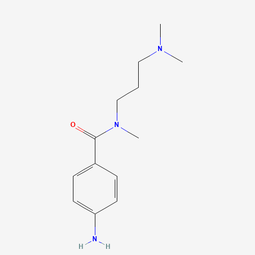 4-amino-N-[3-(dimethylamino)propyl]-N-methylbenzamide (CAS: 466694-51-9) - Related Chemical Product