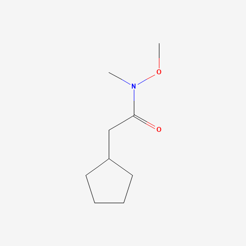 2-cyclopentyl-N-methoxy-N-methylacetamide (CAS: 134560-38-6) - Related Chemical Product