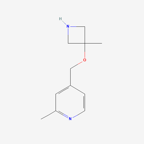 2-methyl-4-[(3-methylazetidin-3-yl)oxymethyl]pyridine (CAS: 1400765-11-8) - Related Chemical Product