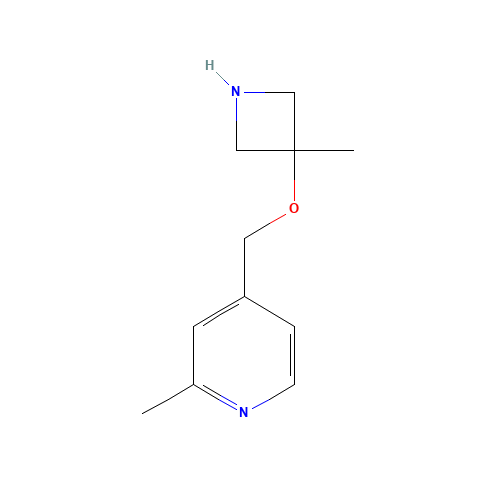 2-methyl-4-[(3-methylazetidin-3-yl)oxymethyl]pyridine (CAS: 1400765-11-8) - Related Chemical Product