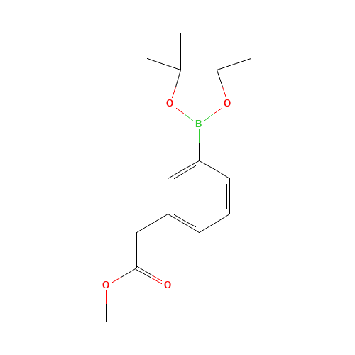 methyl 2-[3-(4,4,5,5-tetramethyl-1,3,2-dioxaborolan-2-yl)phenyl]acetate (CAS: 478375-42-7) - Related Chemical Product
