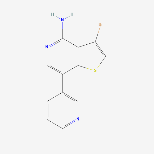 3-bromo-7-pyridin-3-ylthieno[3,2-c]pyridin-4-amine (CAS: 832696-86-3) - Related Chemical Product