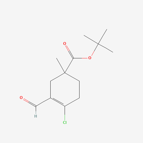 tert-butyl 4-chloro-3-formyl-1-methylcyclohex-3-ene-1-carboxylate (CAS: 1308838-29-0) - Related Chemical Product