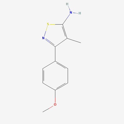 3-(4-methoxyphenyl)-4-methyl-1,2-thiazol-5-amine (CAS: 1050392-29-4) - Related Chemical Product