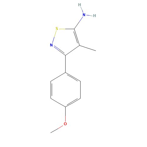3-(4-methoxyphenyl)-4-methyl-1,2-thiazol-5-amine (CAS: 1050392-29-4) - Related Chemical Product