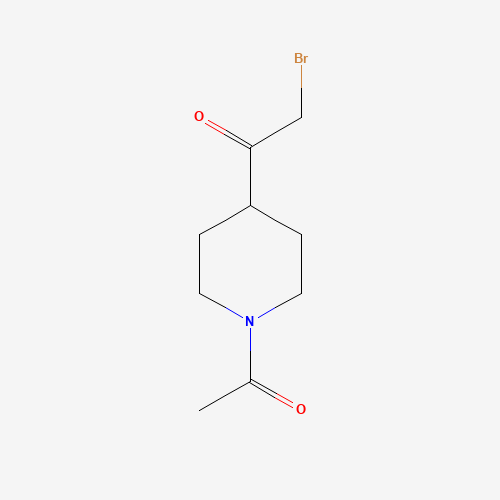1-(1-acetylpiperidin-4-yl)-2-bromoethanone (CAS: 162368-02-7) - Related Chemical Product