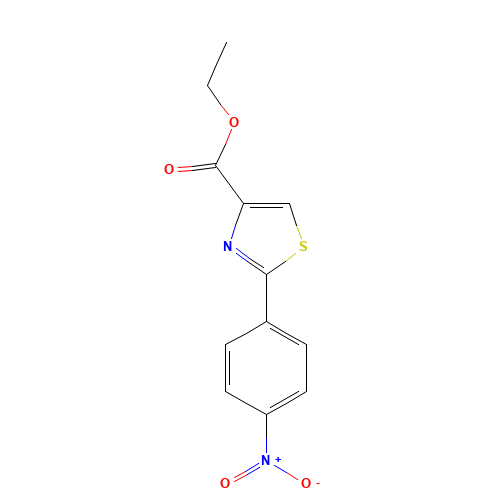 ethyl 2-(4-nitrophenyl)-1,3-thiazole-4-carboxylate (CAS: 78979-64-3) - Related Chemical Product