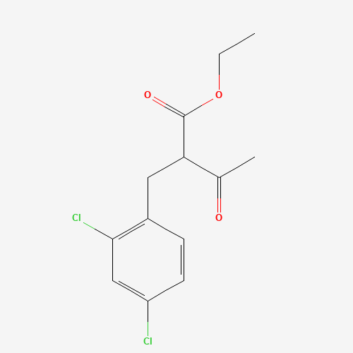 ethyl 2-[(2,4-dichlorophenyl)methyl]-3-oxobutanoate (CAS: 63218-45-1) - Related Chemical Product