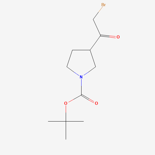 tert-butyl 3-(2-bromoacetyl)pyrrolidine-1-carboxylate (CAS: 1225218-94-9) - Related Chemical Product