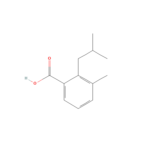 3-methyl-2-(2-methylpropyl)benzoic acid (CAS: 1092448-63-9) - Related Chemical Product