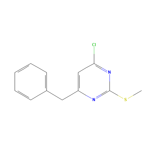 4-benzyl-6-chloro-2-methylsulfanylpyrimidine (CAS: 1246034-34-3) - Related Chemical Product