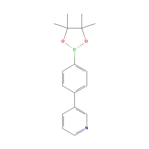 3-[4-(4,4,5,5-tetramethyl-1,3,2-dioxaborolan-2-yl)phenyl]pyridine (CAS: 929203-04-3) - Related Chemical Product