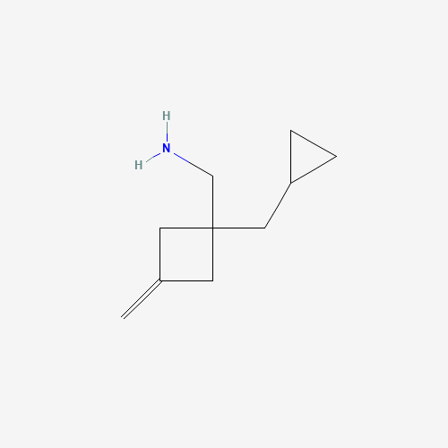 [1-(cyclopropylmethyl)-3-methylidenecyclobutyl]methanamine (CAS: 938064-56-3) - Related Chemical Product