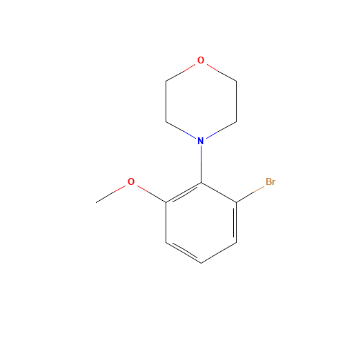 4-(2-bromo-6-methoxyphenyl)morpholine (CAS: 1444746-97-7) - Related Chemical Product