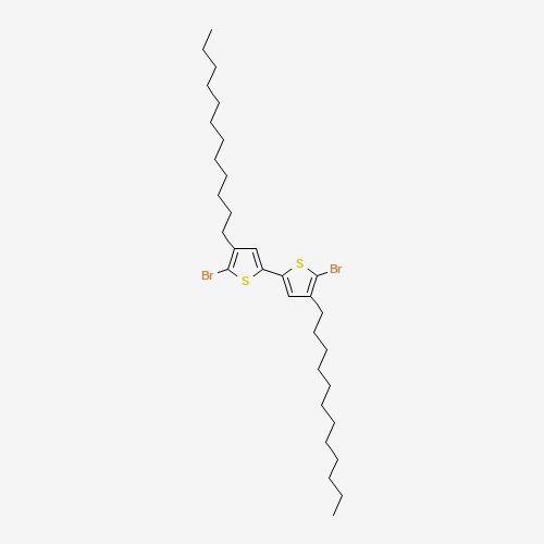 2-bromo-5-(5-bromo-4-dodecylthiophen-2-yl)-3-dodecylthiophene (CAS: 753470-95-0) - Related Chemical Product