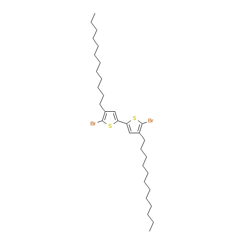 2-bromo-5-(5-bromo-4-dodecylthiophen-2-yl)-3-dodecylthiophene (CAS: 753470-95-0) - Related Chemical Product